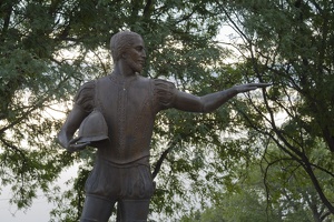 316-4126 Coronado Statue, Liberal. KS